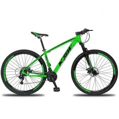 Bicicleta Aro 29 KSW 24 Marchas Freio Hidraulico Trava e K7-Masculino
