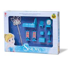 Brinquedo Judy Home Quarto Princesa Snow com Varinha Azul