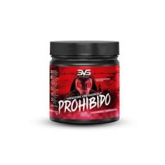 Prohibido Hardcore Pré-Workout (180G) - Strawberry Margarita - 3Vs