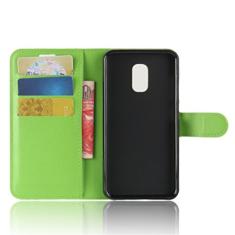 Capa ASUS ZenFone V Live/ V500KL, capa carteira flip de couro PU premium com compartimento para cartão, suporte e fecho magnético [capa interior à prova de choque TPU] Compatível com ASUS ZenFone V
