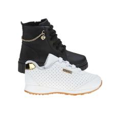 Tenis Menina e Botinha Infantil - KIT 2 PARES Tam 20 ao 34-Feminino