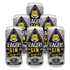 Gin Tônica Seagers London Dry Lata 269ml 6 Unidades