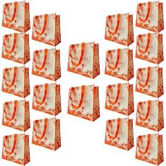 Bolsa Ecobag Retornavel Kit 20 Uni Sacola de Ombro Reutilizavel Compras Mercado Shopping Multiuso