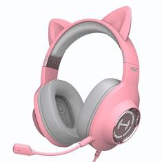 Fone de Ouvido Headset Gamer 7.1 Over-Ear EDIFIER G2 II Pink Cat