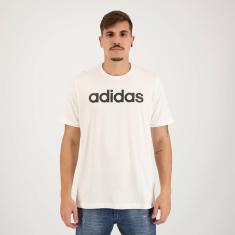 Camiseta Adidas Logo Linear I Branca-Masculino