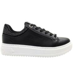 Tênis Feminino Casual Dia a Dia Passeio FlatForm Conforto Via Marte 055-019-Feminino