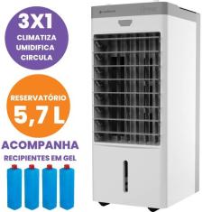 Climatizador de Ar e Ventilar Duo Tank 5,7L - Cadence, 110V