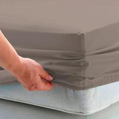 Lençol Casal c/ Elástico na Volta Toda Percal Flex 400 Fios Toque Acet