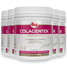 Kit 5 Colagentek Vitafor 300g Neutro
