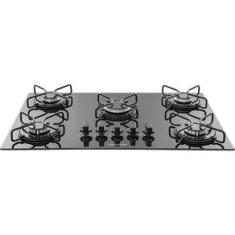 Cooktop Suggar FG5005AVP 5 Bocas Preto Vidro Temperado Superautomático Bivolt