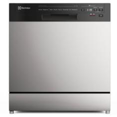 Lava-Louça Electrolux Inox com 8 Serviços, 8 Programas de Lavagem - LS08E