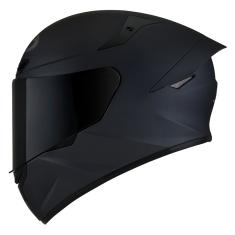 Capacete KYT TT Course Preto Fosco Plain Esportivo Moto