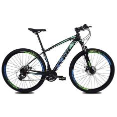 Bicicleta Aro 29 KSW XLT Color - 24v Cambios Shimano  - Susp. Trava  + Freio Hidraulico-Unissex