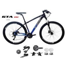 Bicicleta Aro 29 Ksw Xlt Kit 2x9 Gta Sunrun Freio Disco K7 11/36 Pedivela 24/38d Suspensão Trava-Unissex