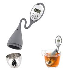 Infusor para Cha com Timer, Cinza, La Petite