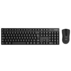Kit Teclado e Mouse sem Fio Philips - ABNT2 - 1000dpi - SPT6501B