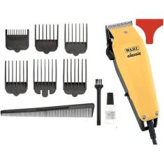 Máquina de Cortar Cabelo Original Classic Profissional Armarela com 6 