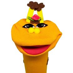 Fantoche De Mão - Girafa - Kits E Gifts