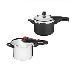 KIT - Panela de pressão 6L Aço linha solar + Panela de pressão 4,5L Va