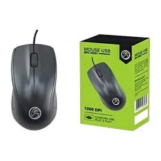 Mouse Óptico USB Brazil PC BPC-M201 1000DPI
