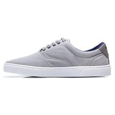 Tênis Masculino Polo Joy Casual Em Lona - Cinza Claro - 38