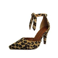 Scarpin Troca Tira Salto Alto Fino Luiza Sobreira Animal Print Mod. 2079-2