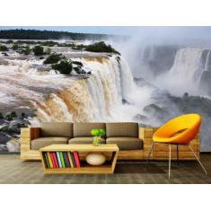 Papel de Parede Paisagens Cachoeira48 - 1,00 X 2,00 - Voce Decorando