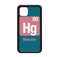 Hg Capa Ciência Química para iPhone 12 Pro Max para Apple Mini Mobile Case Shell