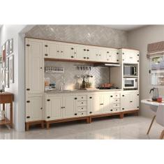 Cozinha Modulada 6 peças - Off White