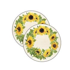 Sousplat Girassol 2 - NSW, 2 Peças, com base