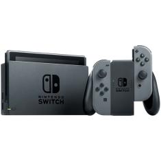 Console Nintendo Switch 32GB Cinza, Com Controle Joy-Con, Bateria Extendida, hadskaaa