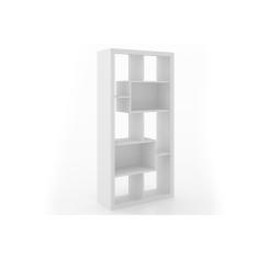 Estante p/Sala E1712 c/ 2 Nichos 78x159cm-Tecno Mobili Branco