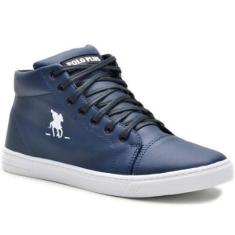 Tênis Botinha Casual Sapato Masculino Cano Alto Confortável-Masculino