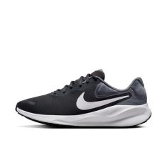 Nike Tênis masculino REVOLUTION 7 com cadarço, Antracite/branco-cinza frio-preto, 40 BR