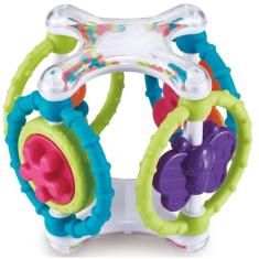 CUBO DE ATIVIDADES 3 EM 1 BEBÊ BOLA MORDEDOR CHOCALHO brinquedos