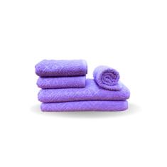 Jogo De Toalha De Banho e Rosto 5 Peças Gigante Briza - Losango