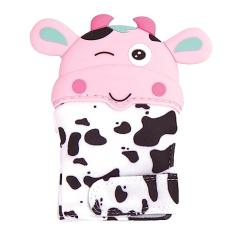 Luva Mordedor de Silicone para Bebê Vaquinha