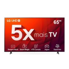 Smart TV 65 4K LG UHD ThinQ AI 65UR8750PSA HDR Bluetooth Alexa Airplay