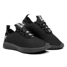 Tênis Esportivo Walk Super Leve e Confortável Masculino - DS, Preto pr
