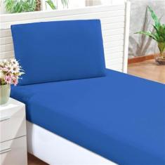 Jogo Lençol Para Solteiro com Elástico Microfibra 100% Poliéster - Luc