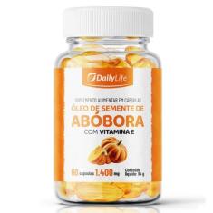 Suplemento de Oleo de Semente de Abóbora com Vitamina E - Cápsulas Sof