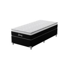 Cama Box Solteiro Molas Ensacadas Gemini 78x188x68 Montreal
