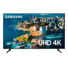 Smart TV 50CU7700 50 Polegadas Crystal 4K Samsung, Preto, Bivolt
