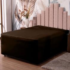 Lençol Luva Queen Cama Conjugada Veste Colchão e Box Malha 1 Peça