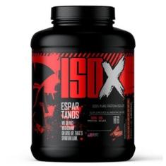 ISO X Whey Protein Isolada Blend Complex 100% Pure Suplemento em Pó 1,8KG - Espartanos-Unissex