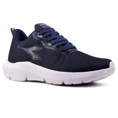 Tênis Running Infantil Diadora Collona JR - Marinho/Prata-Unissex