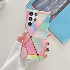 Capa de telefone de mármore de chapeamento macio para Samsung Galaxy A53 A33 A13 A52 A72 A32 5G A51 A71 S22 S21 S20 FE S10 Plus Note 20 Ultra Cover, 5, Para Note 20 Ultra