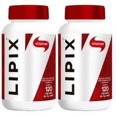 Combo 2 - Lipix Óleo de Cártamo - 120 Cápsulas - Vitafor