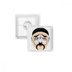 Teclado mecânico Zhuihanxin colorido da Peking Opera Head Kit de atualização para jogos PBT