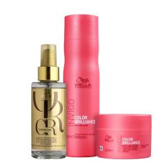 Kit Wella Invigo Color Brilliance Dupla (3 Prod)